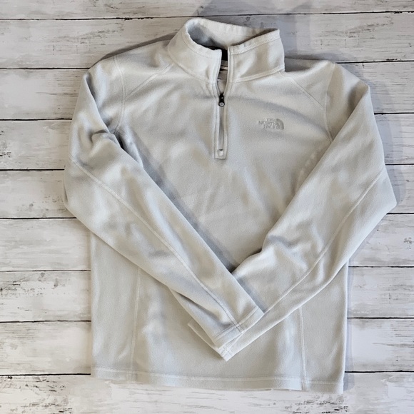 The North Face Tops - WOMEN’S NORTHFACE FLEECE PULLOVER IN WINTER WHITE